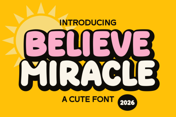 Believe Miracle Font Review
