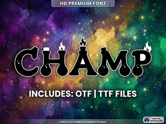 Champ Font for Bold Design
