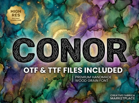 Conor Font: Bold and Organic