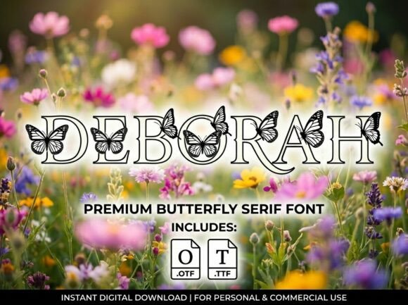 Deborah: A Bold Font for Business Branding