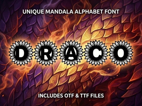 Draco Font for Bold Web Design