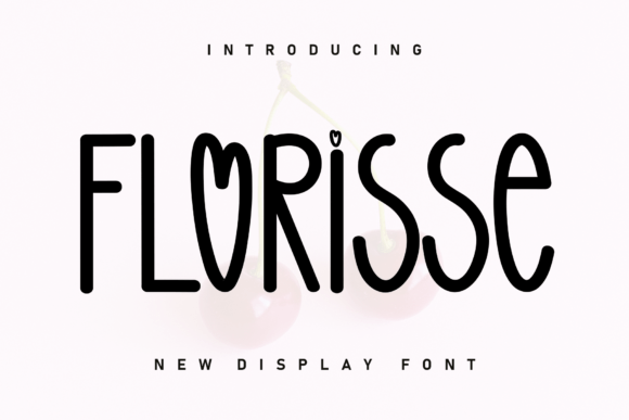 Florisse: A Handwritten Font for Creative Expression