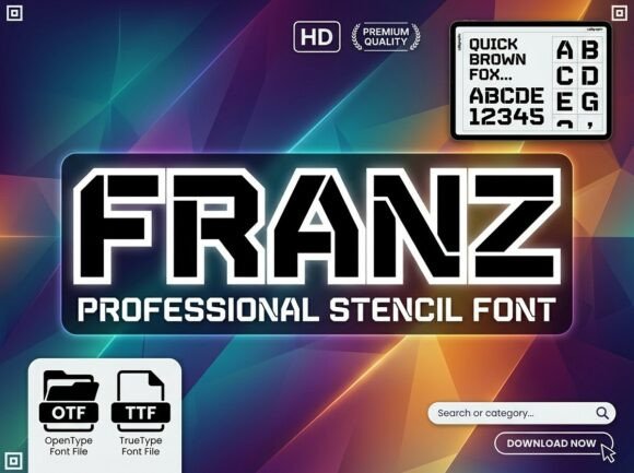 Franz Font: Bold and Unapologetic