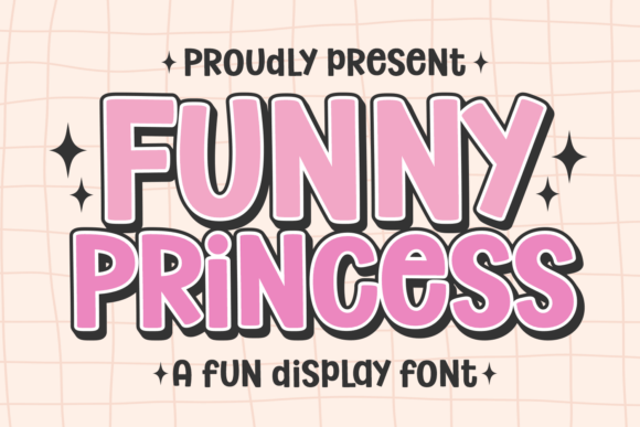 Funny Princess Font for Creative Makers