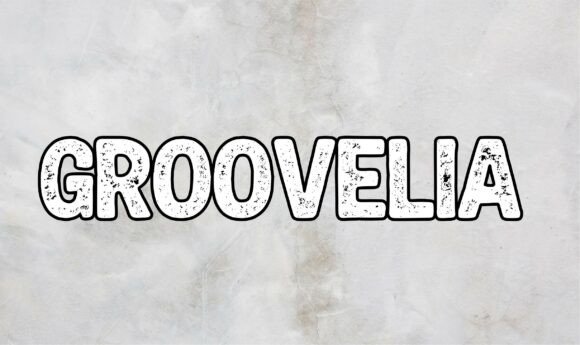 Groovelia Font: Bold Retro Display