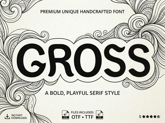Gross Font: Bold and Unapologetic