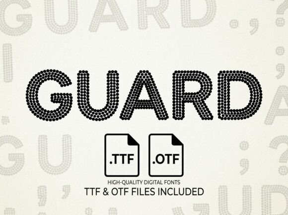 Guard Font for Creative Design