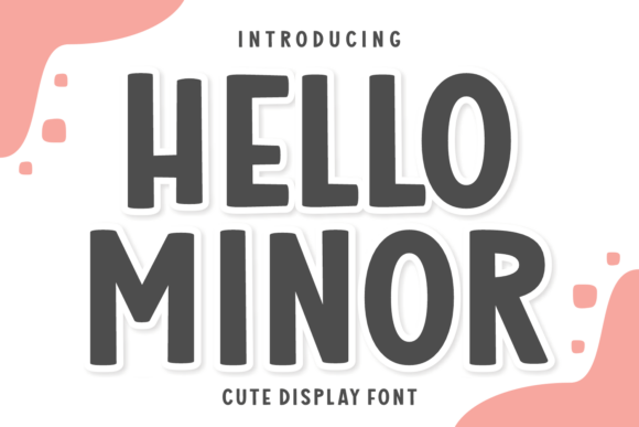 Hello Minor Font for Creative Projects
