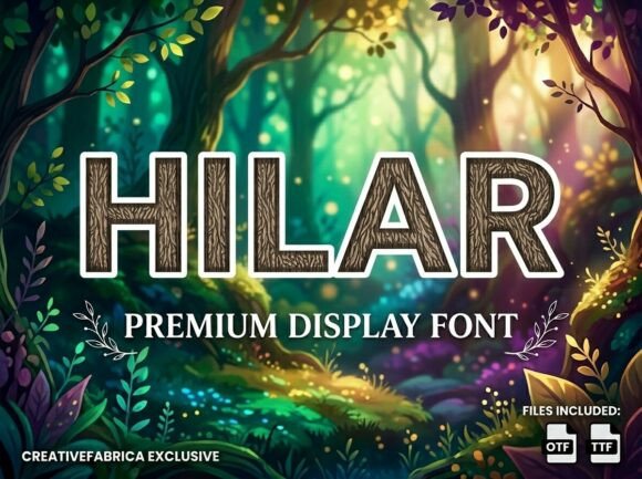 Hilar Font: Bold & Beautiful