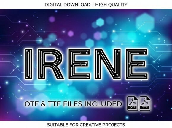 Irene: A Display Font for Editorial Impact