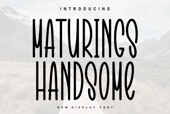 Maturings Handsome Font