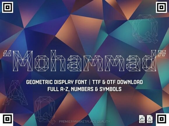 Mohammad Font: Bold Display for Digital Campaigns