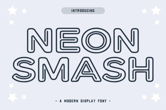 Neon Smash Font