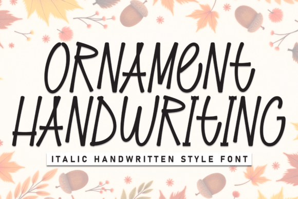 Ornament Handwriting Font Review