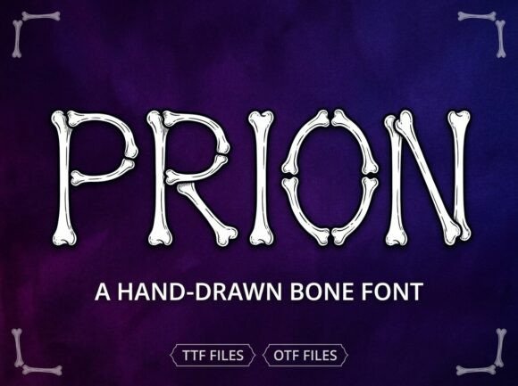 Prion Font: Bold and Beautiful