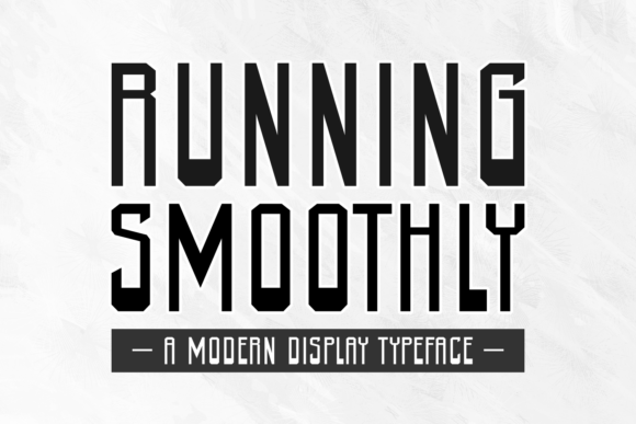 Running Smoothly Font Review