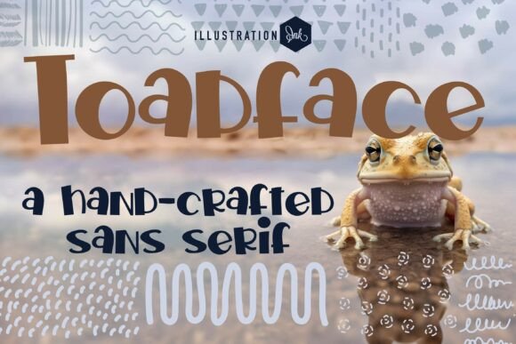 Toadface: A Playful Display Typeface
