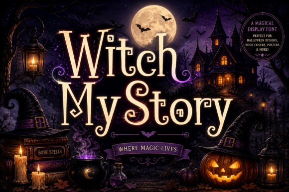 Witch Mystory Font for Creative Campaigns