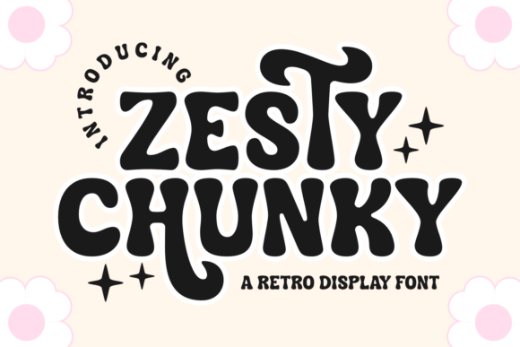 Zesty Chunky Font for Creative Makers